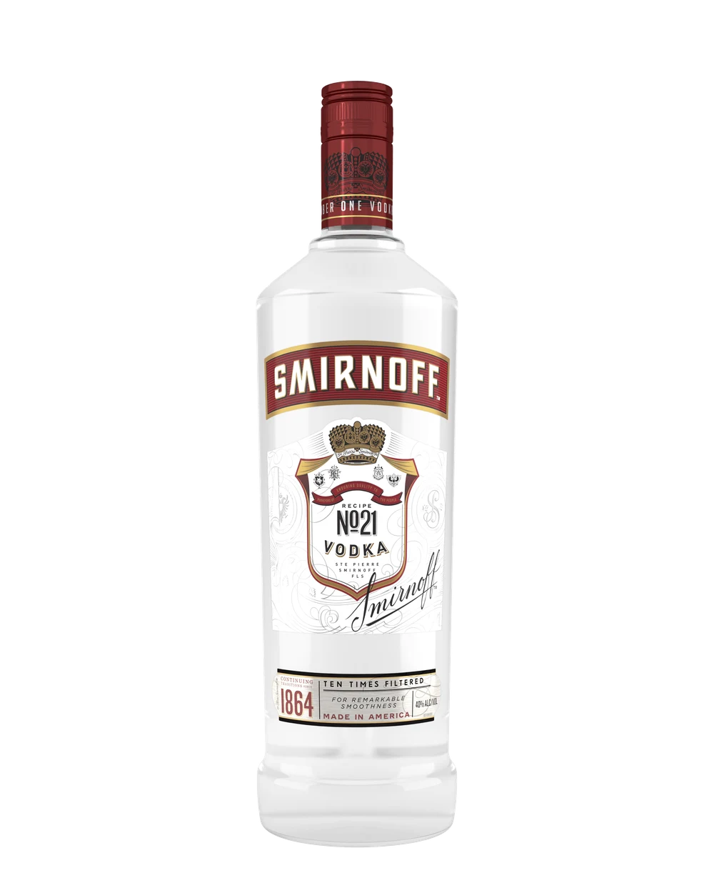 Bouteille Vodka - Smirnoff Red Label